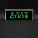 3W EXIT ÇIKIŞ ARMATÜRÜ LEDLİ 3 SAAT AKÜLÜ