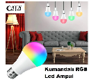 9W RGB AMPUL (UZAKTAN KUMANDALI)(BEYAZ)