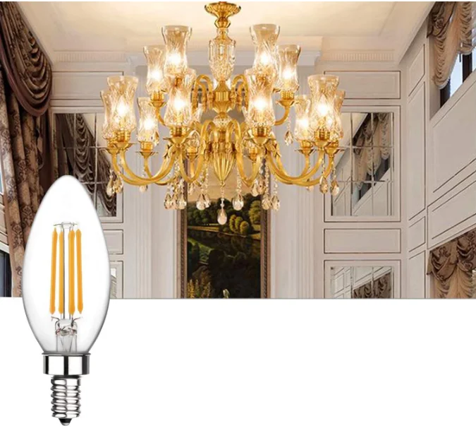 4W LED FİLAMENT BUJİ AMPUL  (GÜNIŞIĞI)
