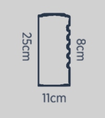24W SIYAH KASA DIŞ MEKAN PC LED APLİK - OVAL ÇERÇEVELİ - GÜNIŞIĞI