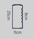 24W SIYAH KASA DIŞ MEKAN PC LED APLİK - OVAL ÇERÇEVELİ - GÜNIŞIĞI