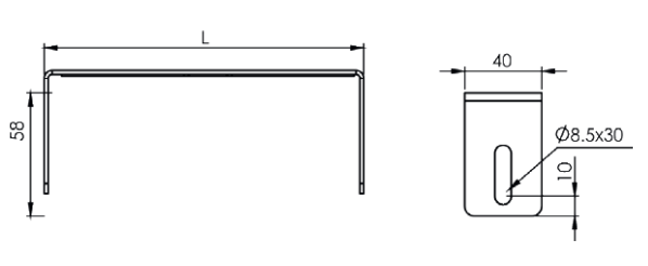 160mm TİJLİ KANAL KAVRAMA