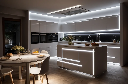 220 VOLT ŞERİT LED  ( BEYAZ )(YAPIŞKANLI)