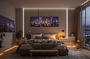 220 VOLT ŞERİT LED  ( AMBER )(YAPIŞKANLI)