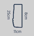 24W SIYAH KASA DIŞ MEKAN PC LED APLİK - ELİPS ÇERÇEVELİ - GÜNIŞIĞI