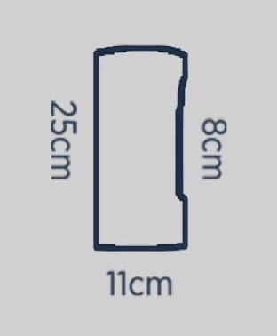24W SIYAH KASA DIŞ MEKAN PC LED APLİK - OVAL - BEYAZ