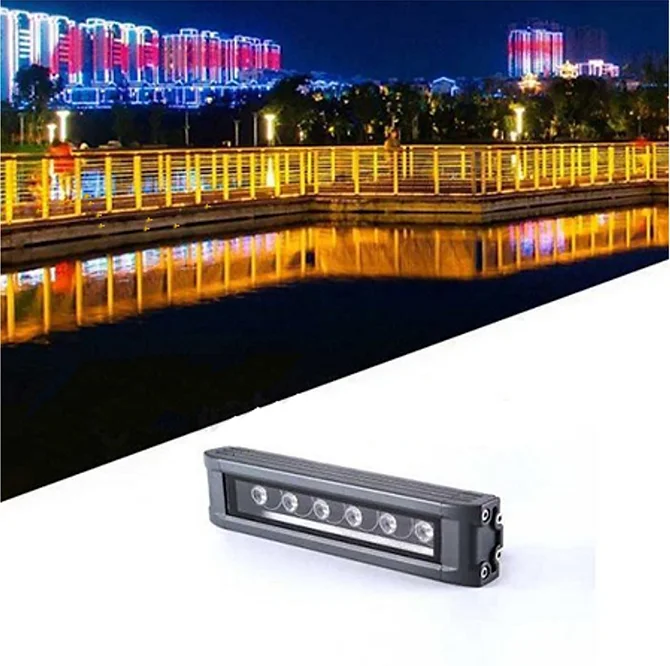 6W GOLD WALL WASHER( 20 CM)(GÜNIŞIĞI)