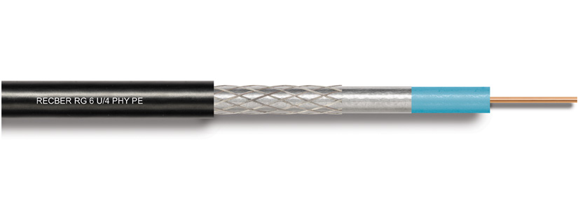 RG 6/U-4    <PHY> Cu/Al. PVC