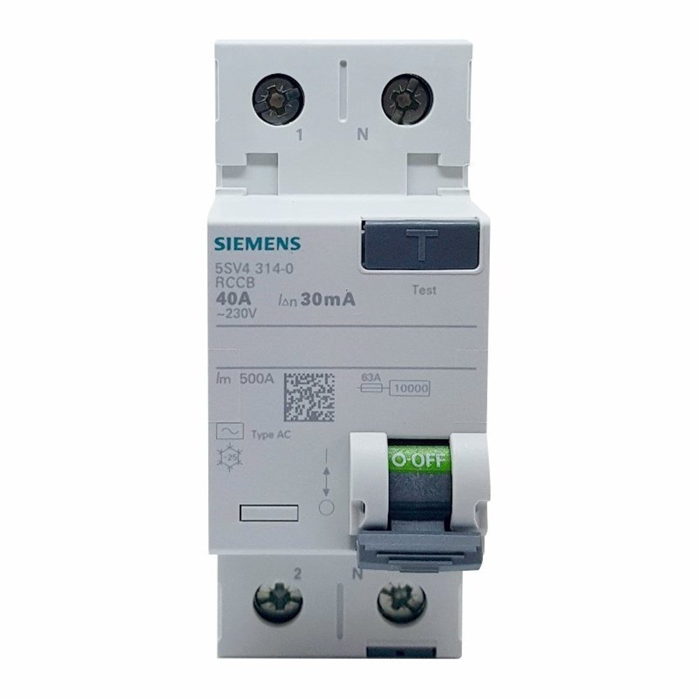 Siemens 2*40 Kaçak Akım Koruma Rölesi 30 Ma