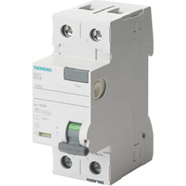 Siemens 2*25 Kaçak Akım Koruma Rölesi 30 Ma