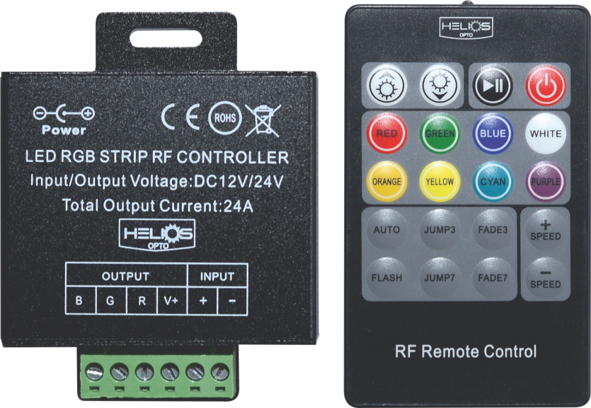 HELİOS 24A RGB LED KUMANDASI 