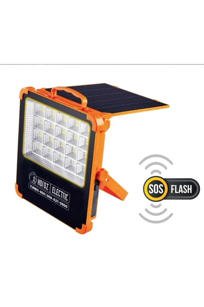 HOROZ TURBO 800W SOLAR LED PROJEKTÖR TAŞINABİLİR