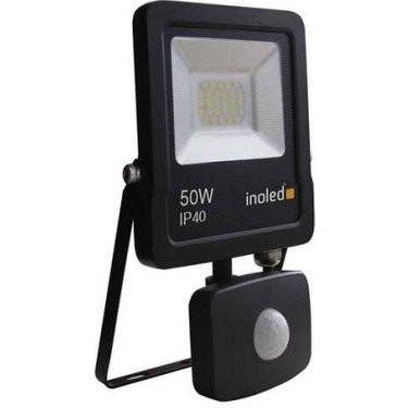 İNOLED 50W SENSÖRLÜ IP44 6500K LED PROJEKTÖR 