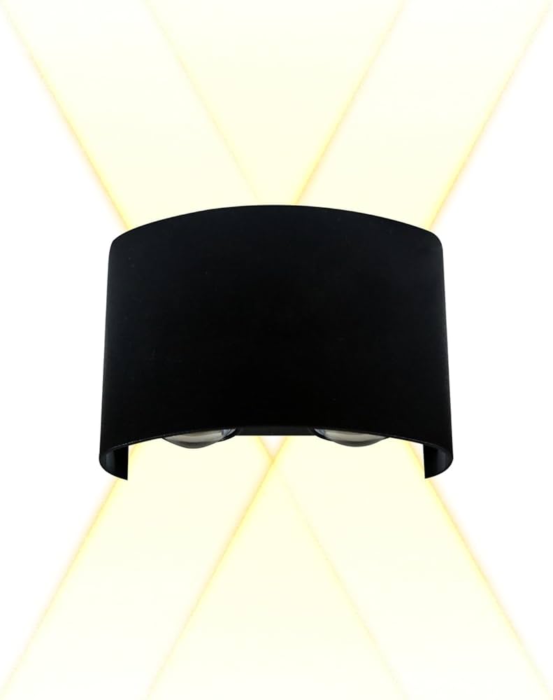 6 W DIŞ MEKAN DEKORATİF LED APLİK AMBER 