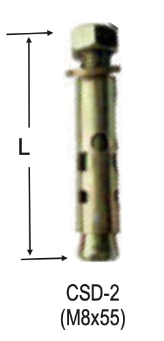 M8 ÇELİK DÜBEL ( SAC GÖMLEKLİ ) 