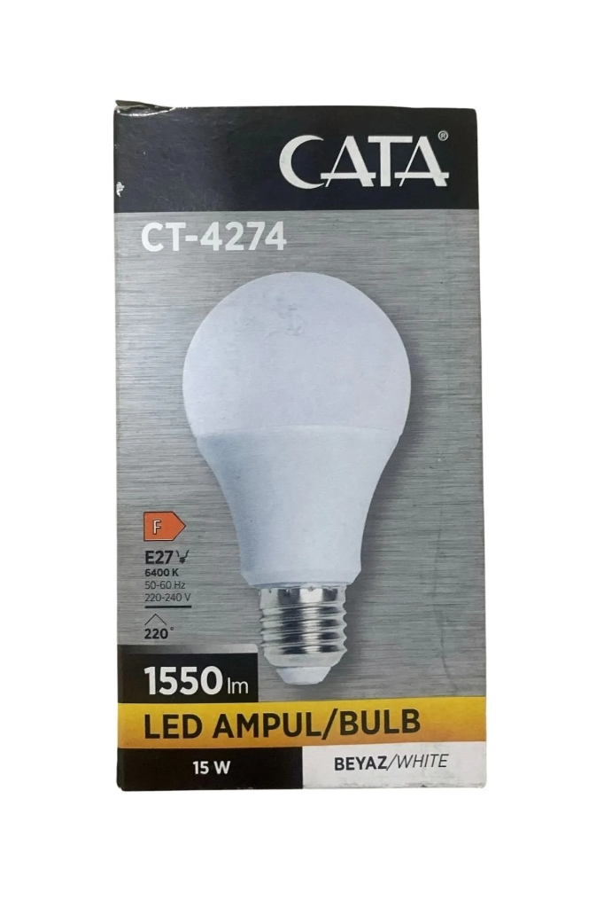 15W LED AMPUL (E27) (BEYAZ)
