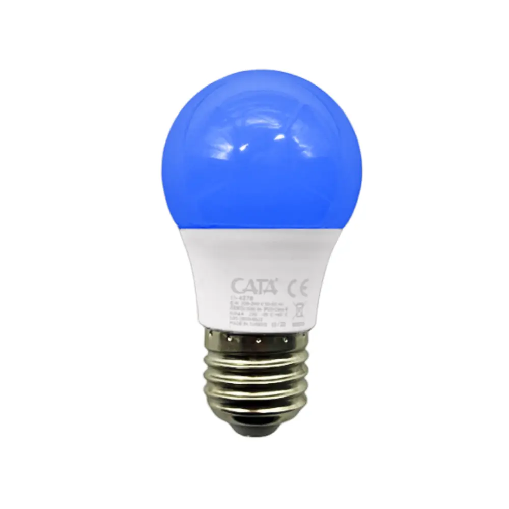 6W LED AMPUL (E-27) (MAVİ)