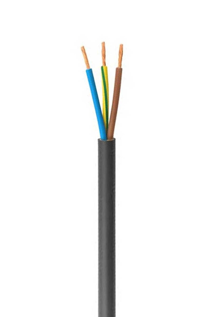 KOÇ 3*2,5 MM TTR KABLO SİYAH  