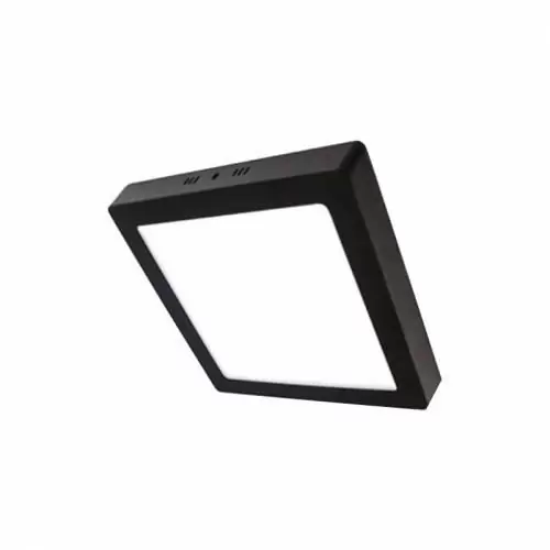 ED-SON 18W 3000K SARI IŞIK SIVA ÜSTÜ LED PANEL SİYAH KASA KARE
