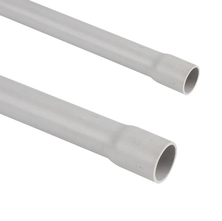 Zeybek 25 mm PVC Alev Yaymayan Düz Boru (1 metre)