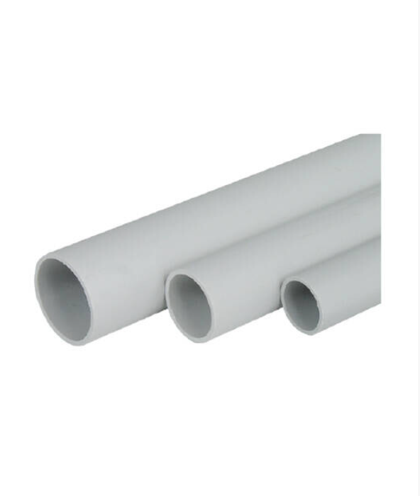 Zeybek 32 mm PVC Alev Yaymayan Düz Boru (1 metre)