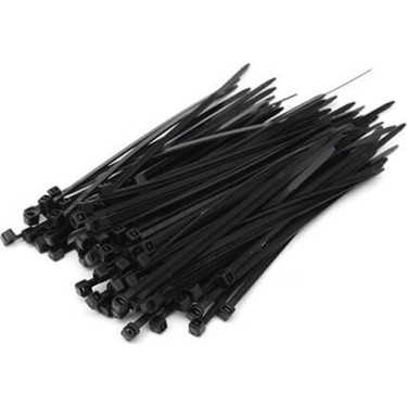 ÇET-SAN 2,5*100 MM KABLO BAGI SİYAH (100 AD)