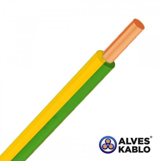 ALVES 1,5 MM NYA KABLO SARI YEŞİL 