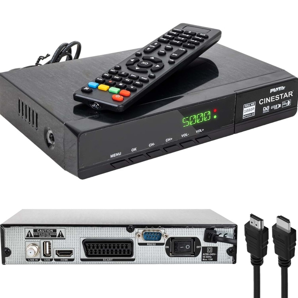 FULL HD UYDU ALICI SCARTLI CİNESTER KS-5000 