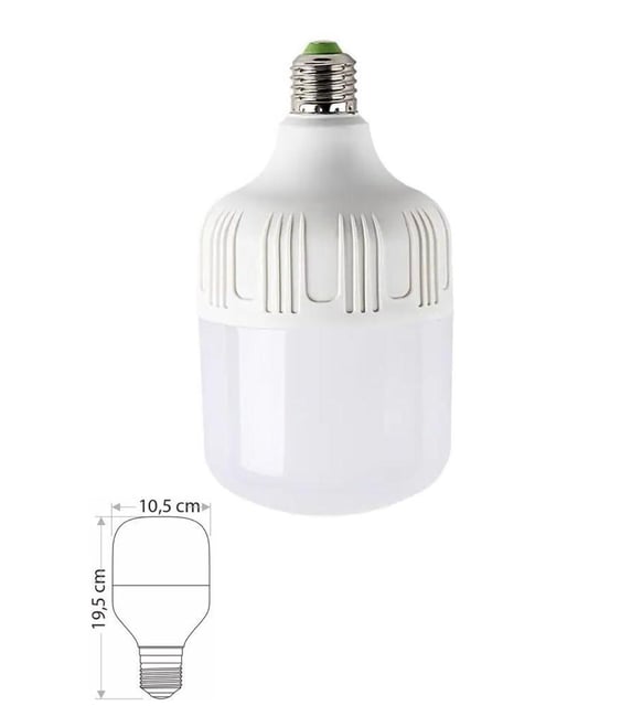 30W TAŞINABİLİR ŞARJLI LED AMPUL(BEYAZ)(4 FONKSİYONLU)
