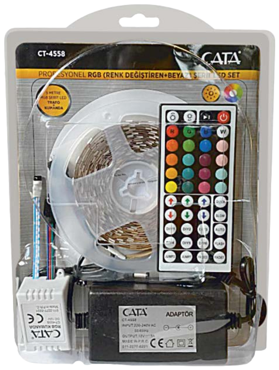 RGB ŞERİT LED SET (60 CİP 5050)