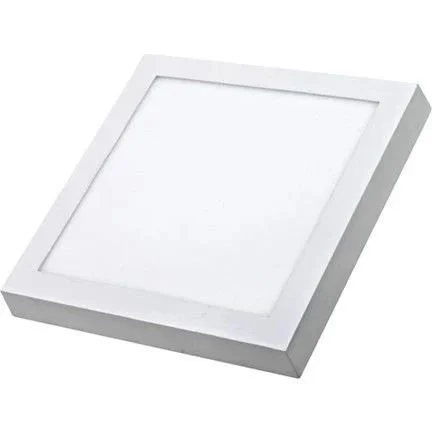 18W SIVA ÜSTÜ LED PANEL (KARE) (GÜNIŞIĞI)