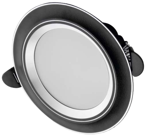 6W ZEBRA LED ARMATÜR (SİYAH-KROM) (3 RENK)
