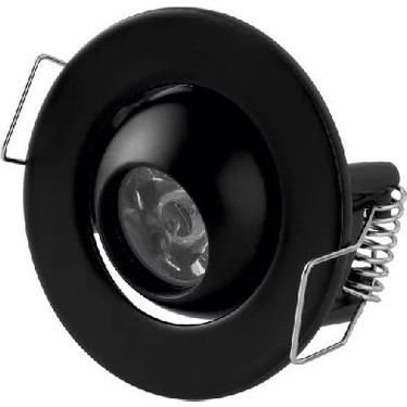 1,5W POWER LED UFO SPOT (SİYAH KASA ) (BEYAZ)