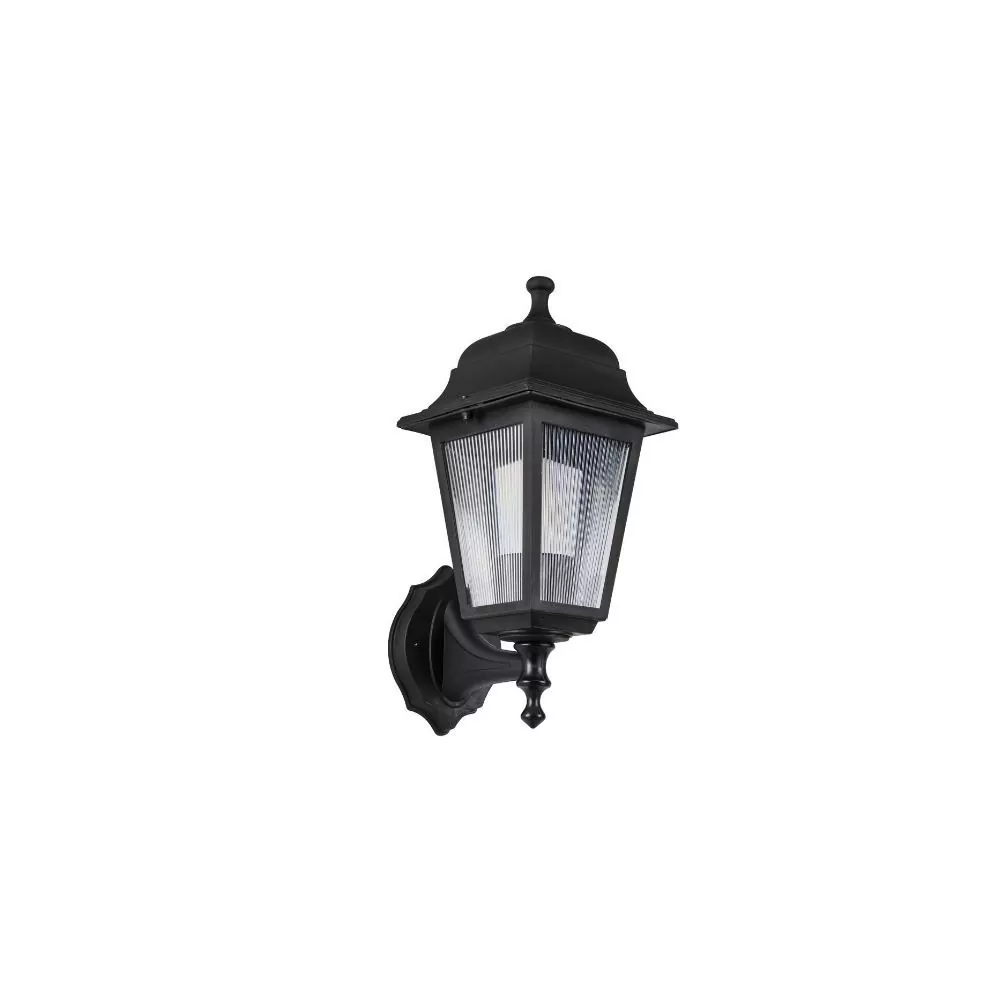 MODEL1 APLIK -  SEFFAF PC E27 ST SIYAH IP54 DT