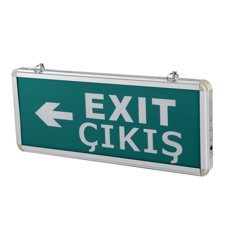 3W EXIT ÇIKIŞ ARMATÜRÜ LEDLİ 3 SAAT AKÜLÜ