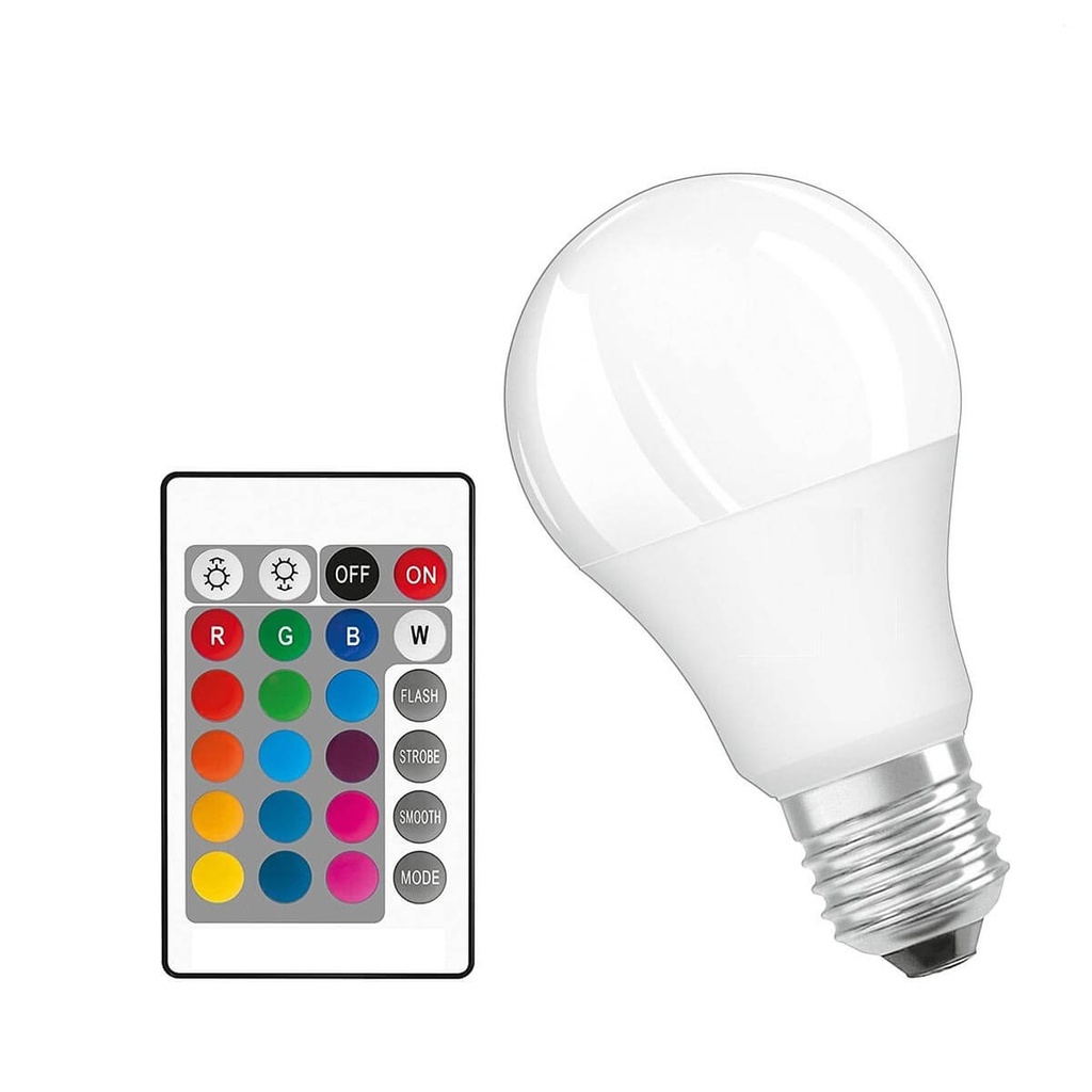 9W RGB AMPUL (UZAKTAN KUMANDALI)(GÜNIŞIĞI)