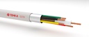 TEMKA 2*0,22 MM MİNİ CCTV KABLOSU 