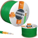 POKE RG6 U4 ALİMİNYUM TV KABLOSU 100MT 48 TEL YEŞİL 