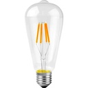 8W EDİSON  LED AMPUL (ST-64)(GÜNIŞIĞI)