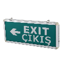 3W EXIT ÇIKIŞ ARMATÜRÜ LEDLİ 3 SAAT AKÜLÜ